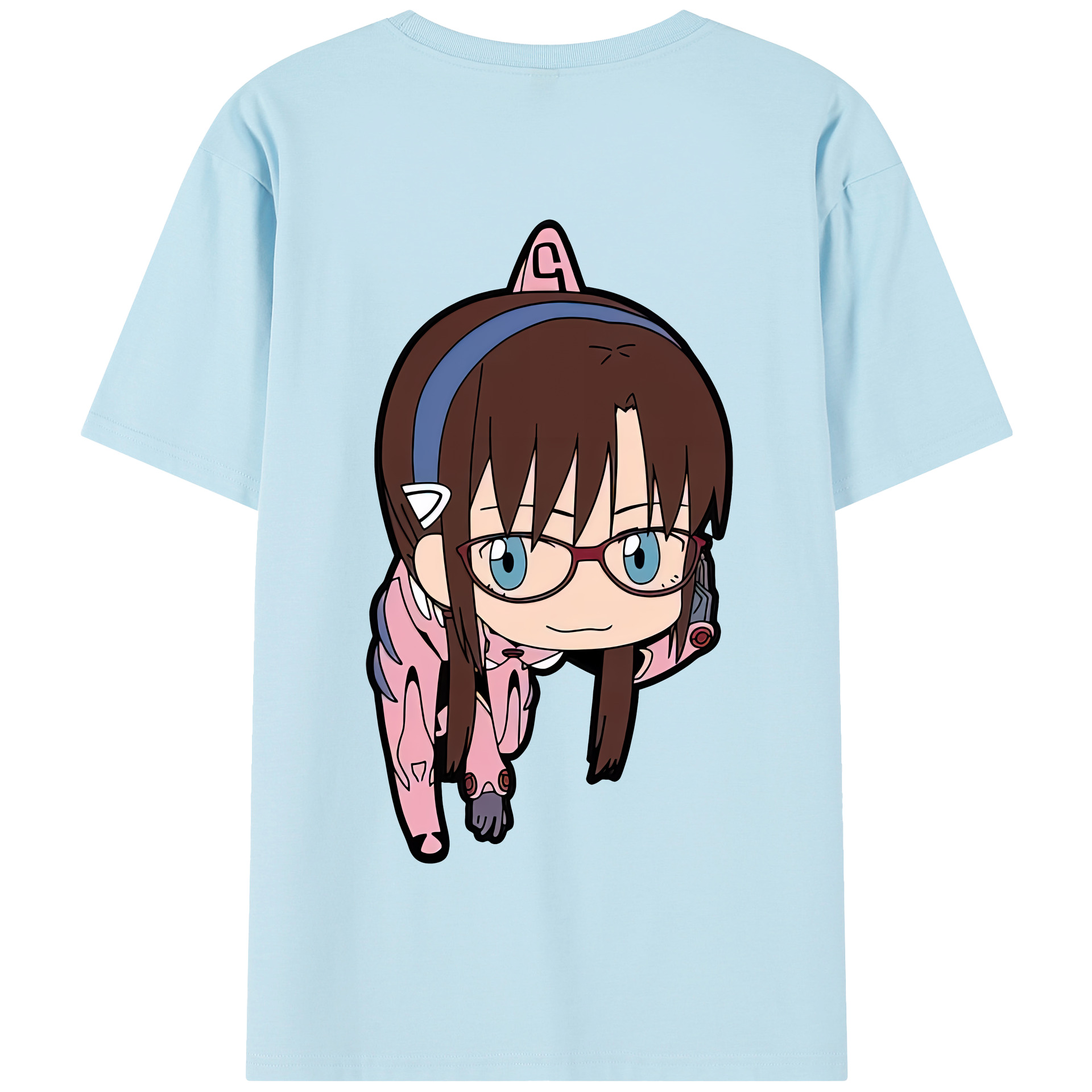 （画像用） EVA 新世紀エヴァンゲリオン 綿100％半袖Tシャツ（背面プリント）